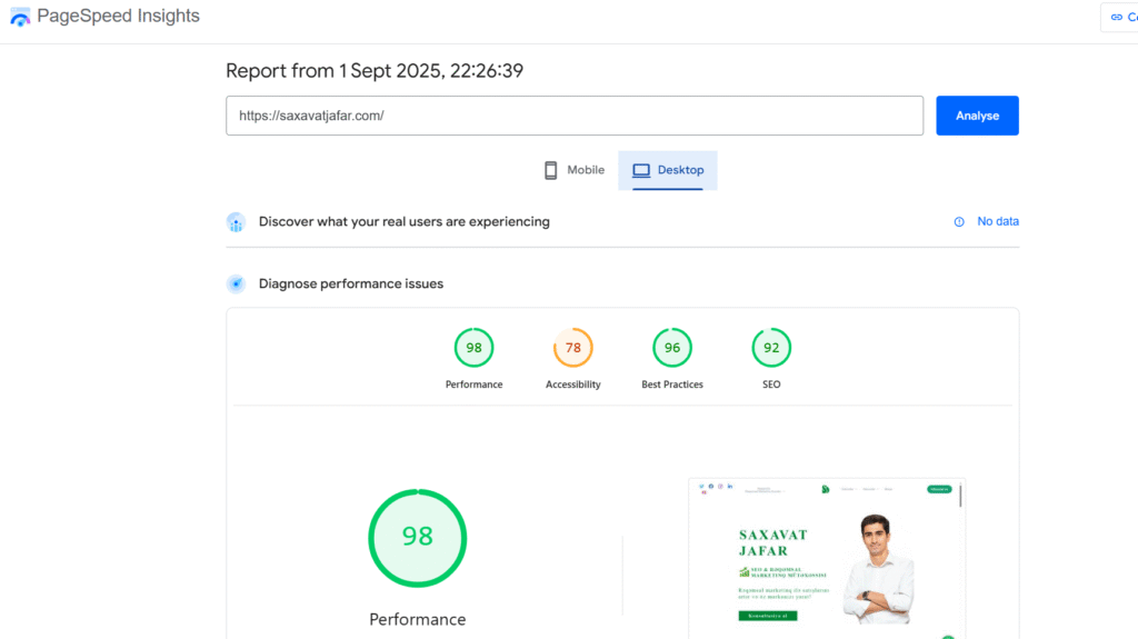 Texniki SEO nədir? 4 page speed